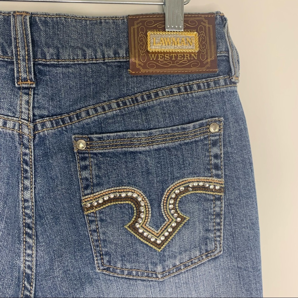 Lawman Western Vintage boot cut jeans 9 - Picture 5 of 15